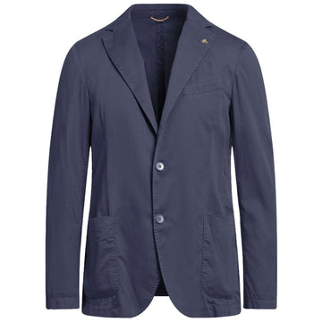 Blue Cotton Blazer