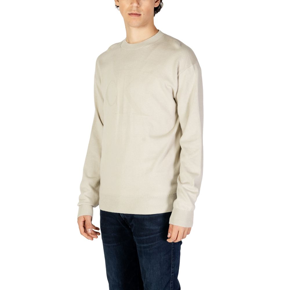 Beige Organic Cotton Sweatshirt