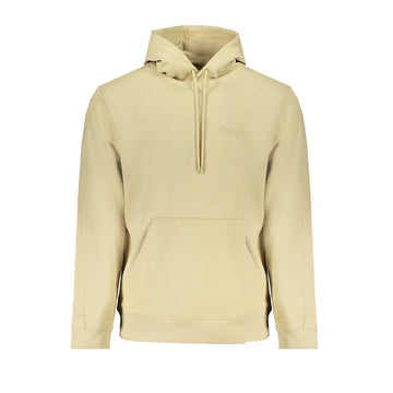 Suéter de algodón beige para hombre