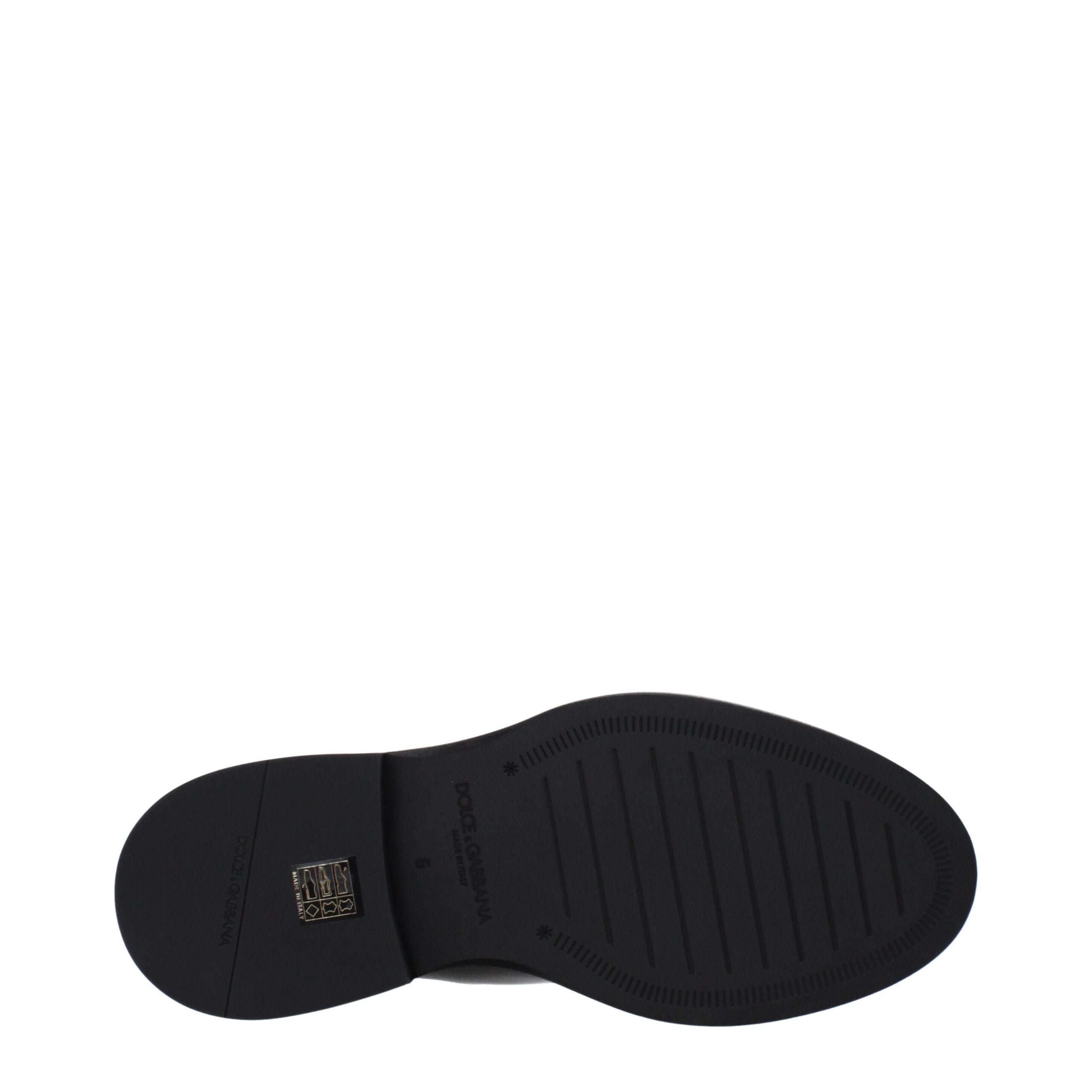 Black Leather Ankle Boots