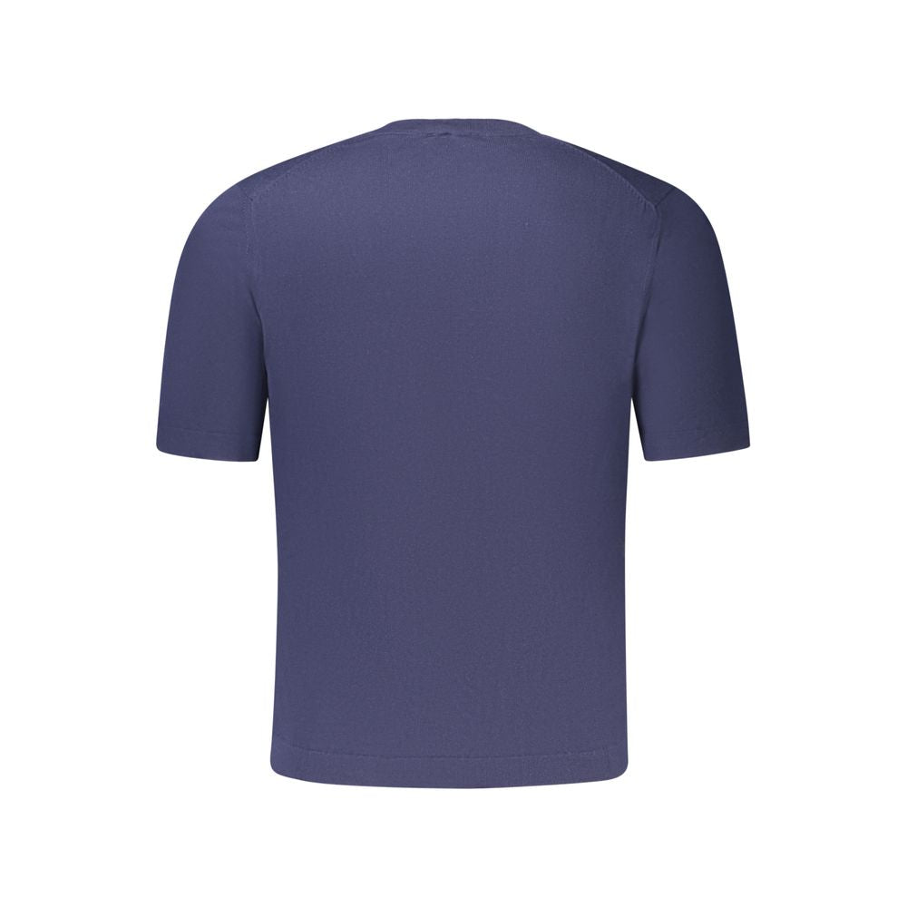 Suéter azul de algodón