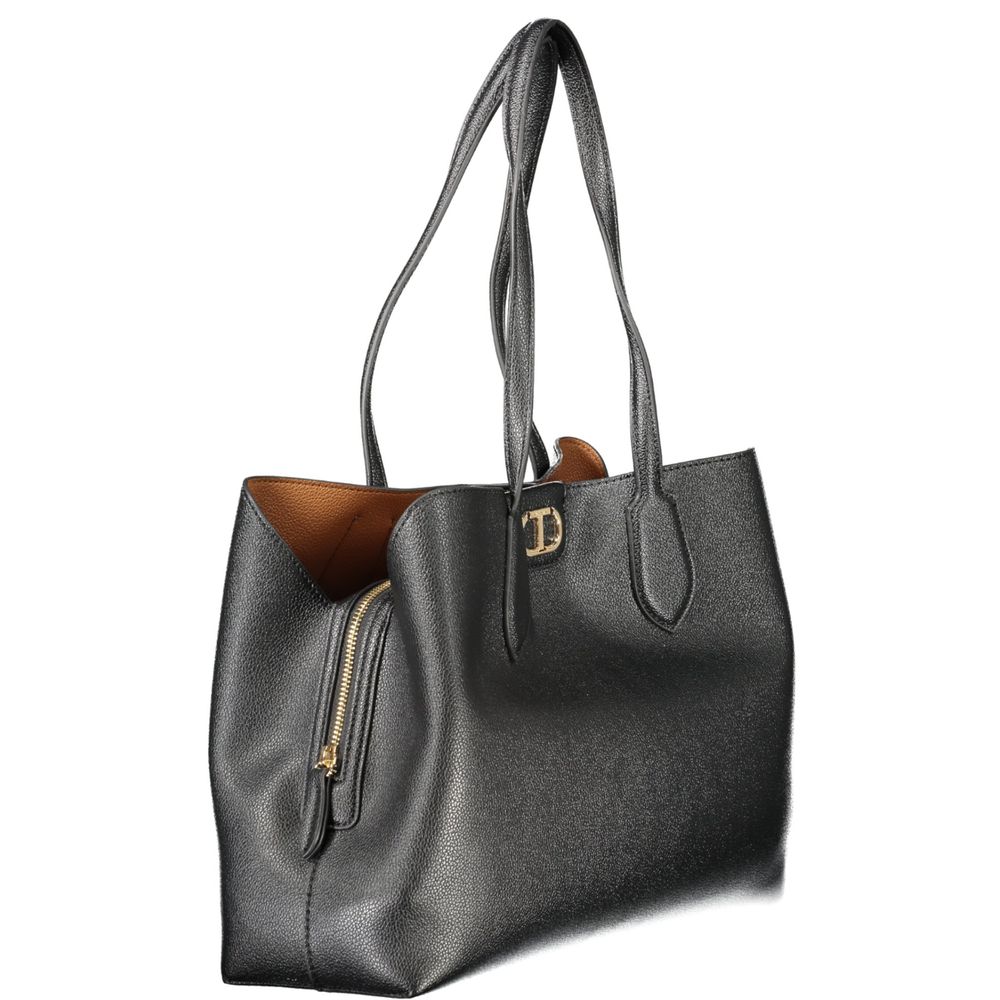 Bolso de mujer de polietileno negro
