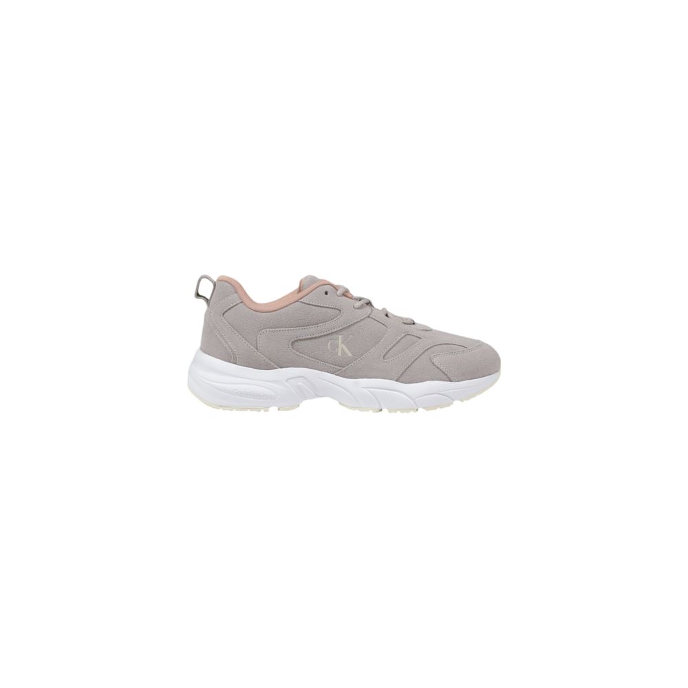 Zapatillas deportivas de piel sintética gris