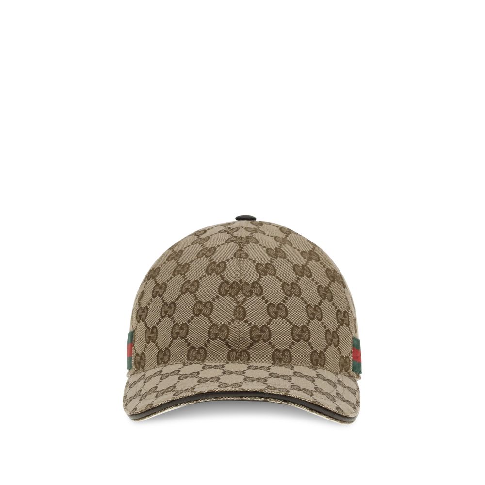 Gorra de algodón beige (gorra de béisbol)
