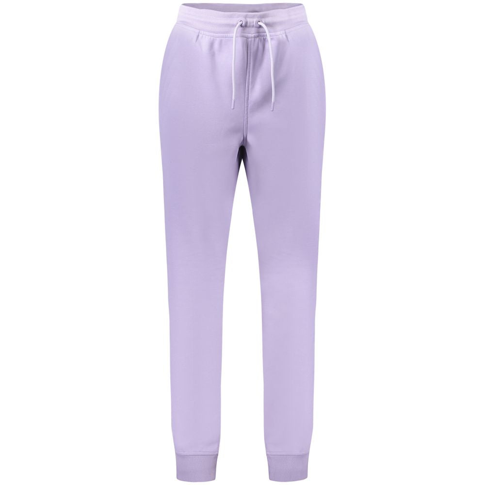 Pantalón morado de poliéster