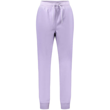 Pantalón morado de poliéster