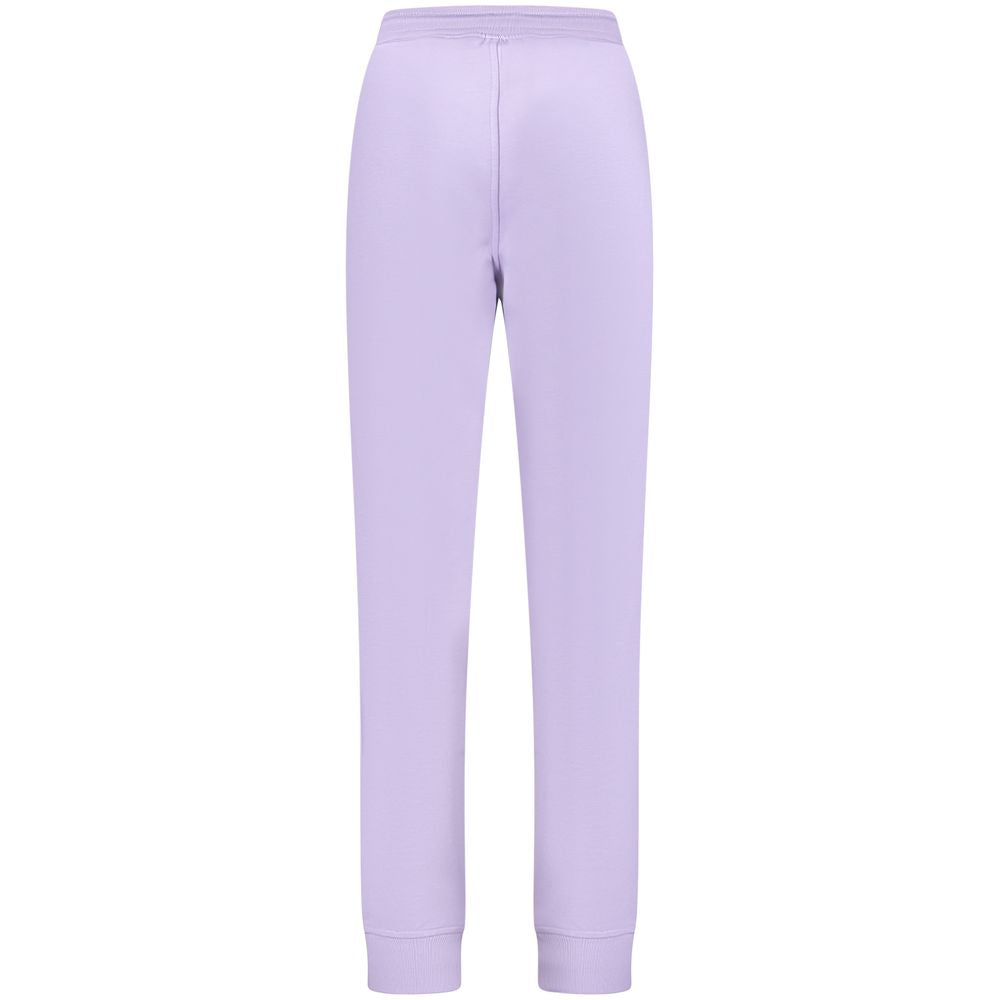 Pantalón morado de poliéster