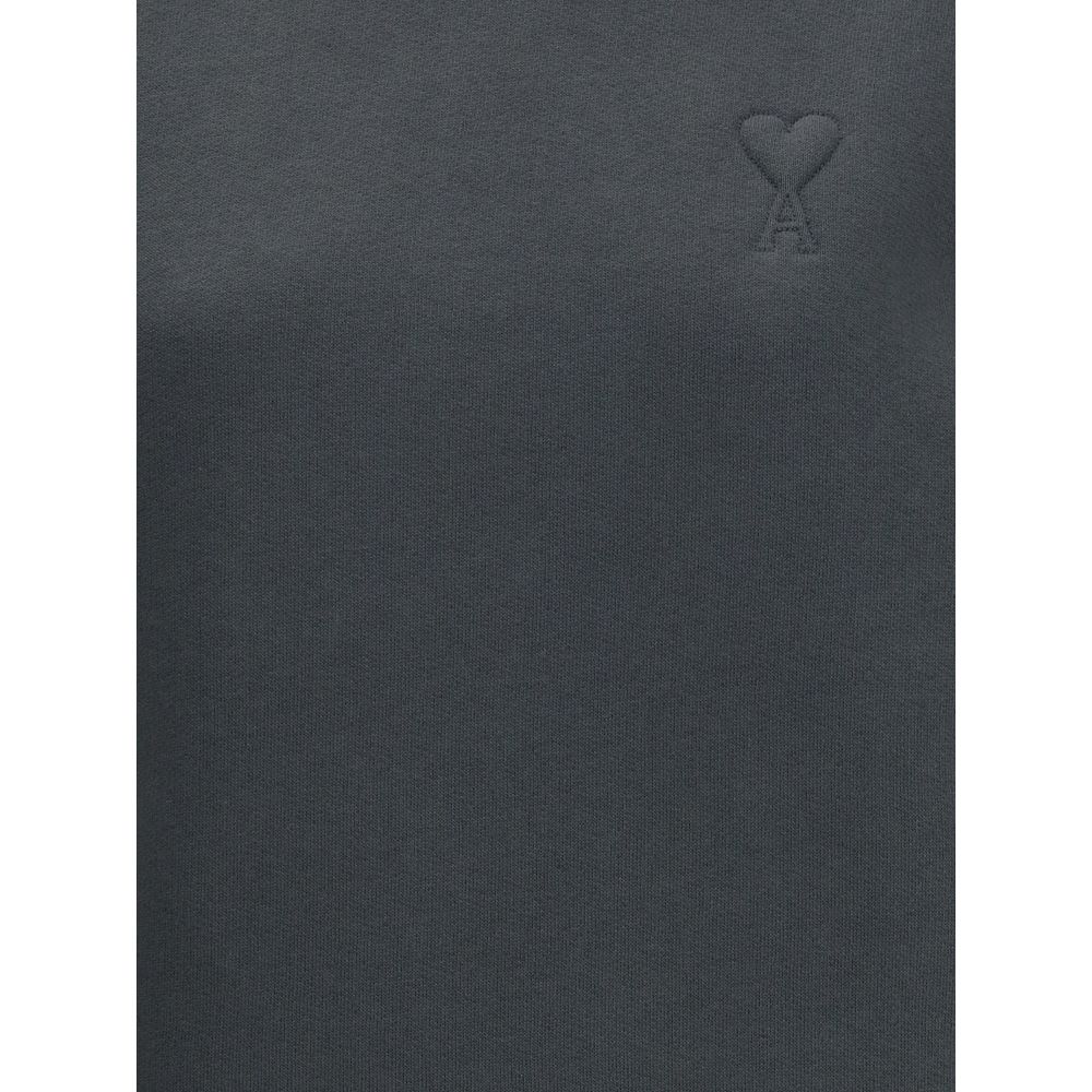 Sudadera gris de algodón