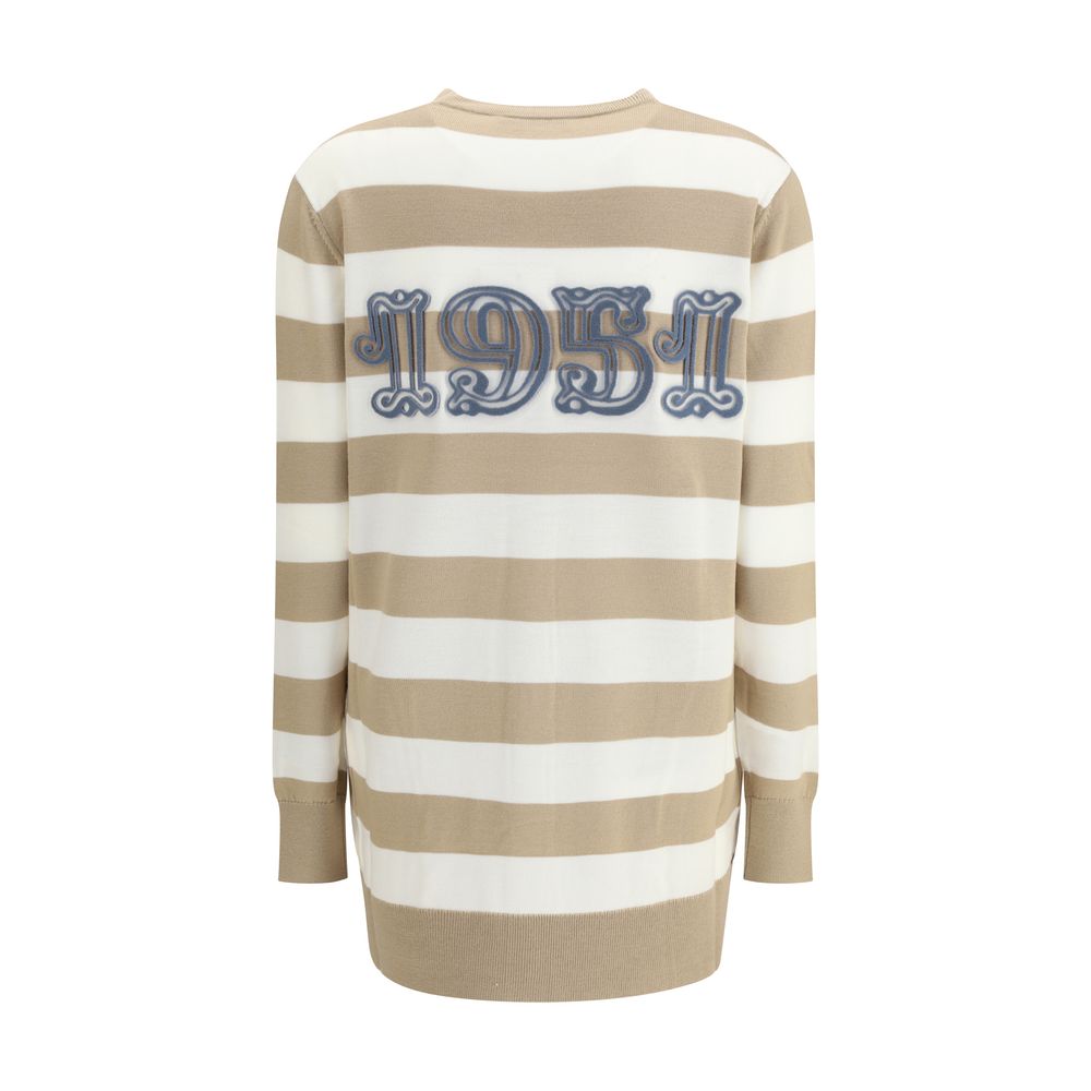 Cárdigan multicolor de lana polar