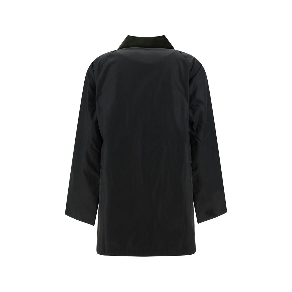 Abrigo de algodón verde