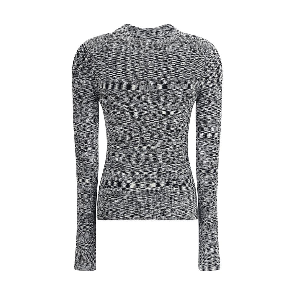 Polo de viscosa negra