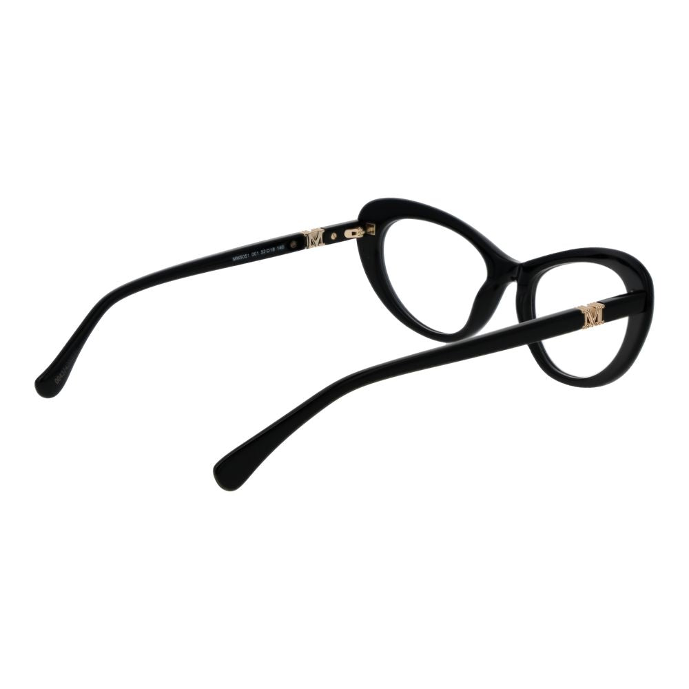 Gafas de plástico negro (monturas)