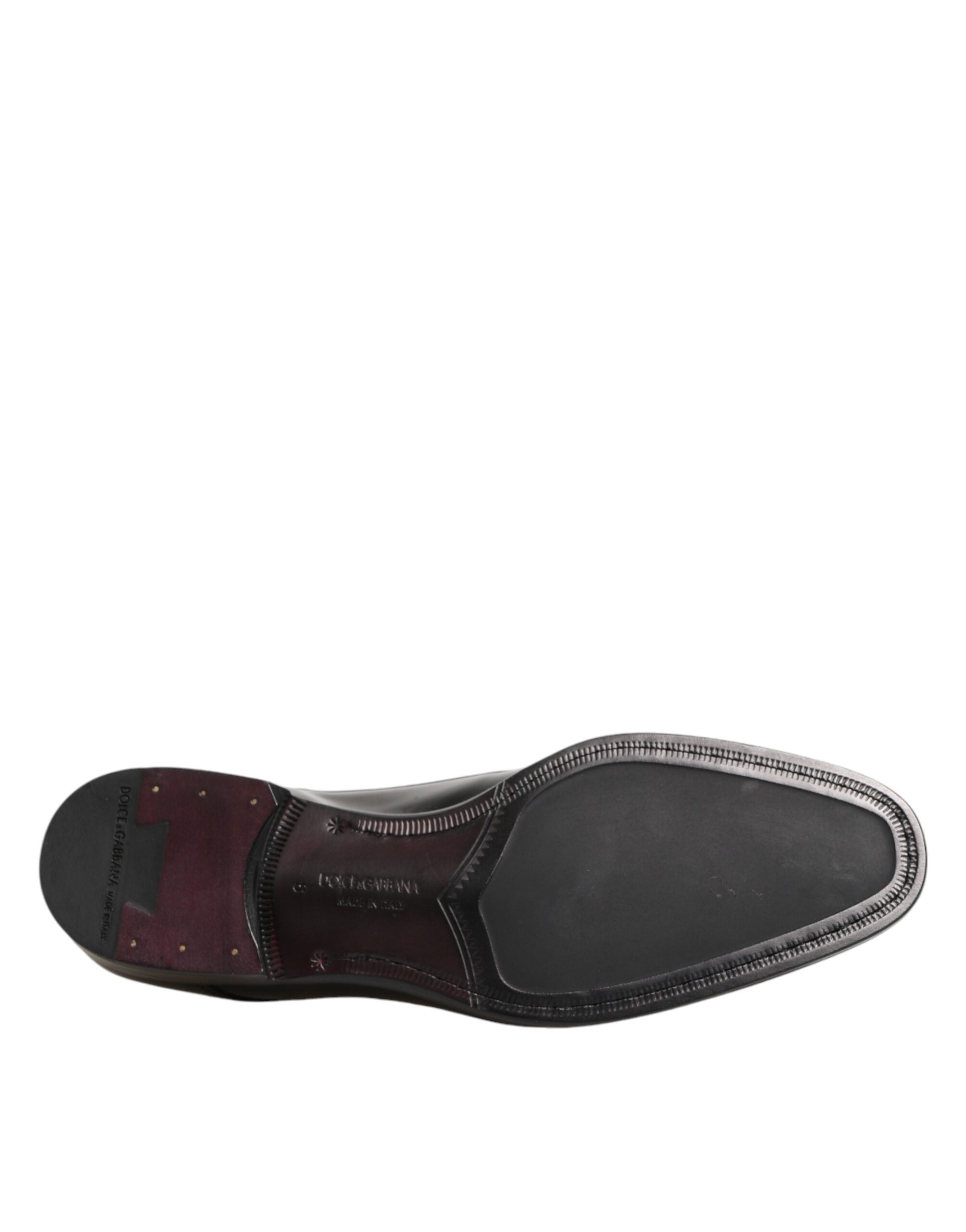 Zapatos de vestir Derby de piel de becerro negra