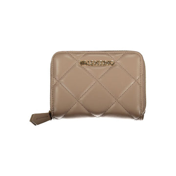 Marrone Polyurethane Women Wallet