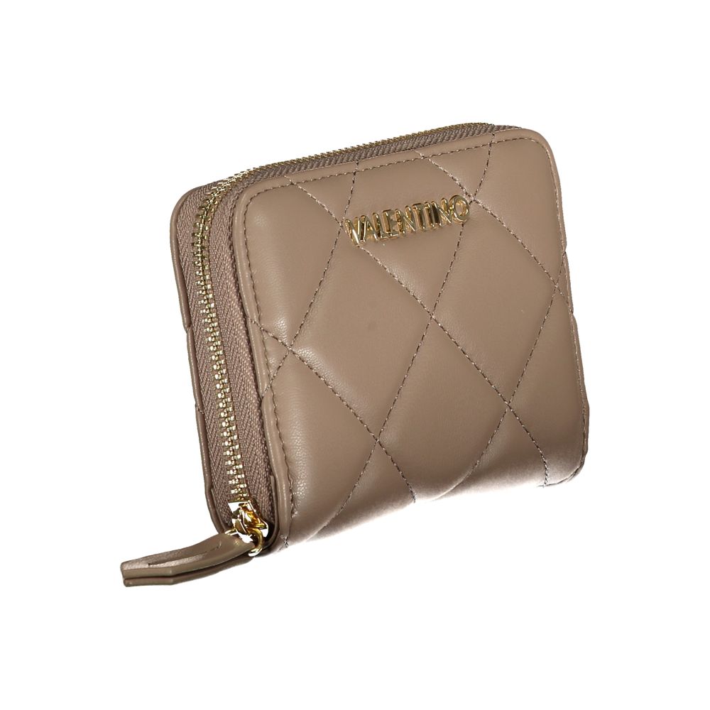 Marrone Polyurethane Women Wallet