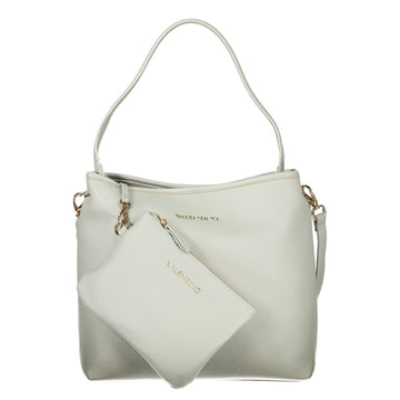 Bolso de hombro para mujer de poliuretano Grigio