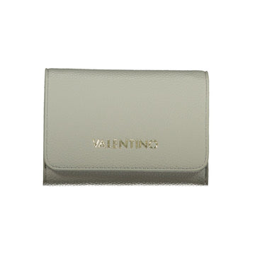 Grigio Polyurethane Women Wallet