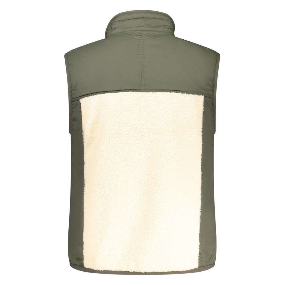 Chaquetas y abrigos de poliamida verde