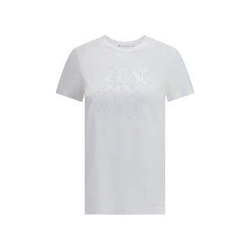 Camiseta blanca de algodón