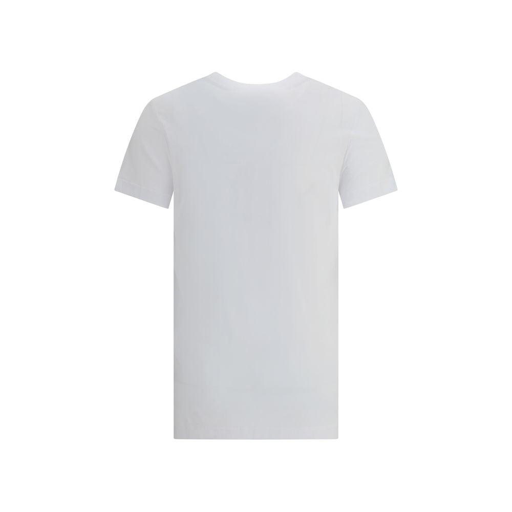 Camiseta blanca de algodón