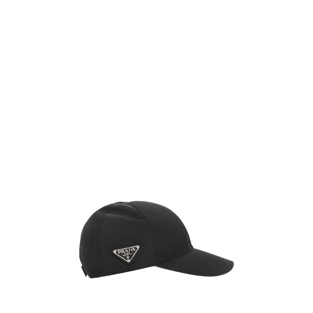 Gorra de poliamida negra (gorra de béisbol)