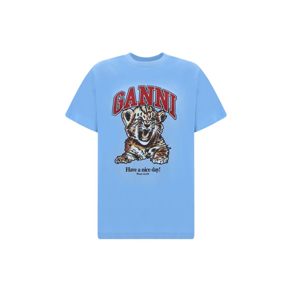 Light Blue Cotton T-Shirt