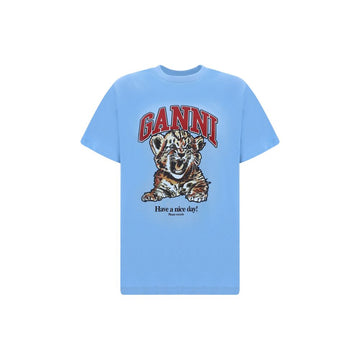 Light Blue Cotton T-Shirt