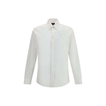 White Cotton Dress Shirt