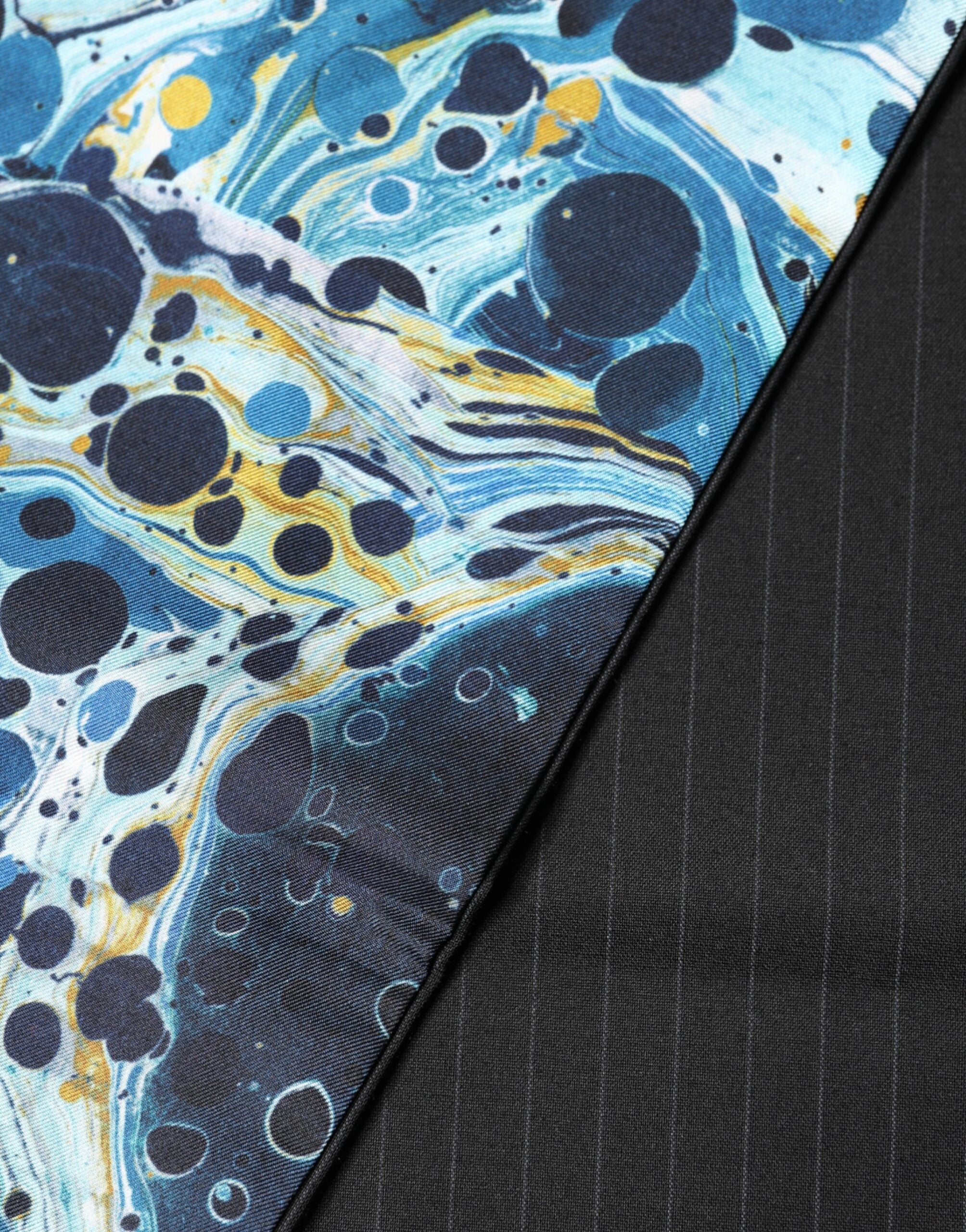 Bufanda tipo fular de mármol multicolor