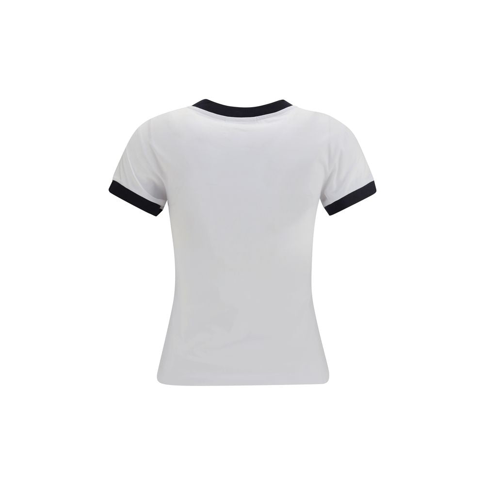 Camiseta blanca de algodón