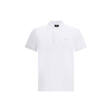 Polo de algodón blanco