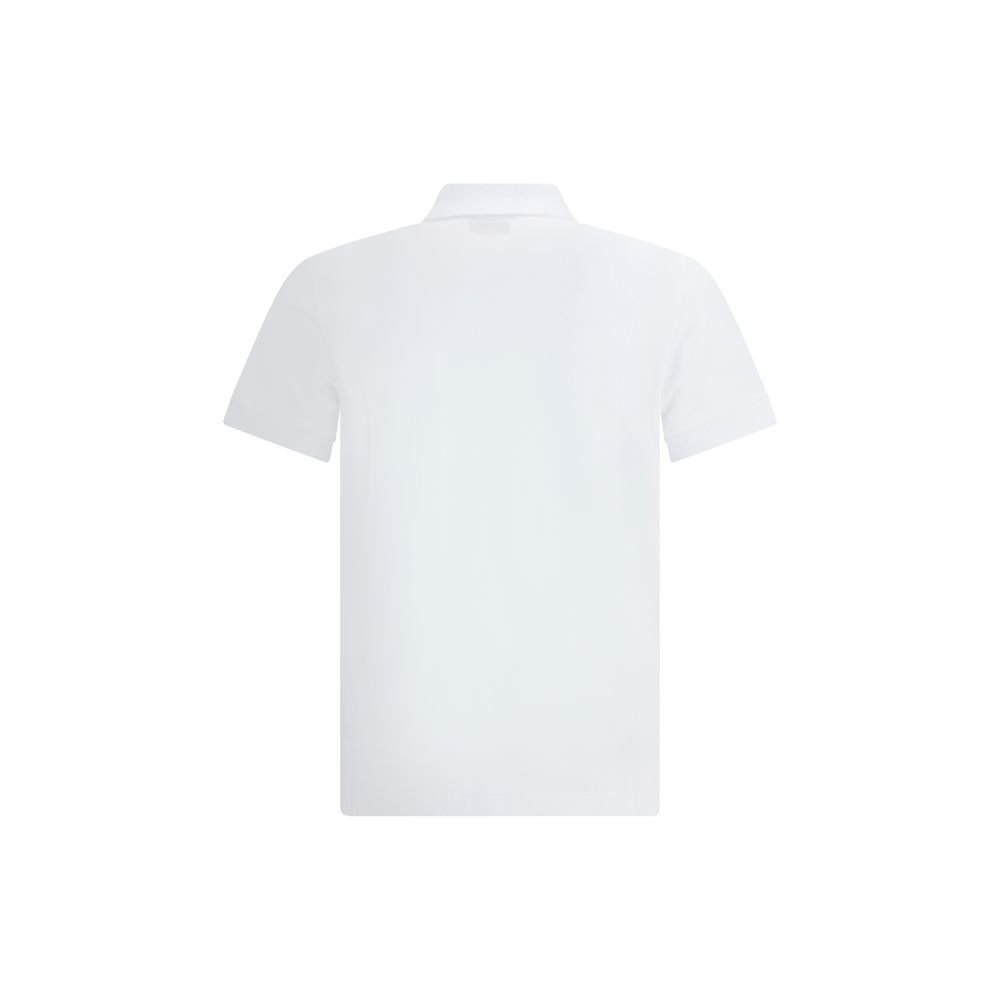 Polo de algodón blanco