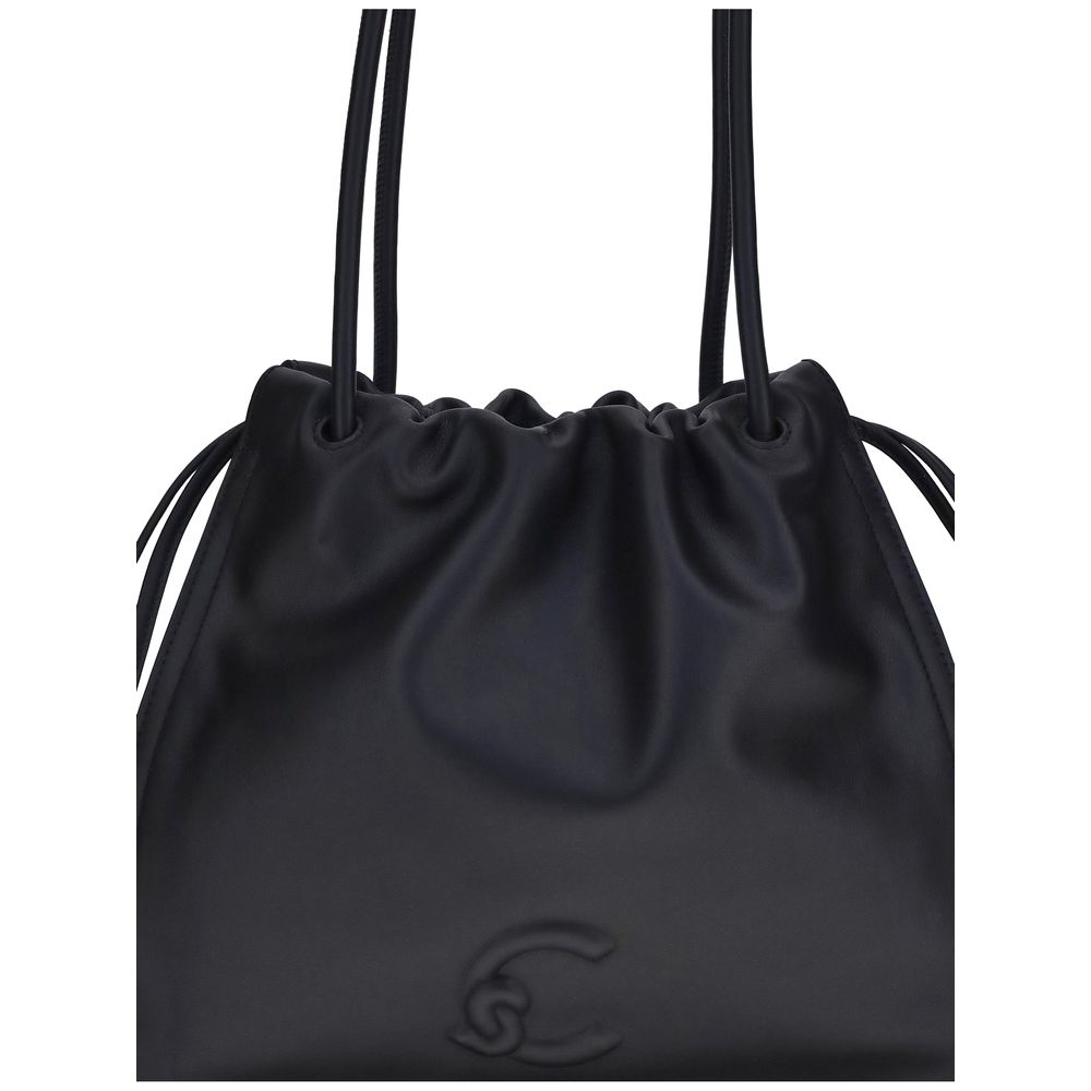 Bolso Bos Taurus de piel de becerro negra