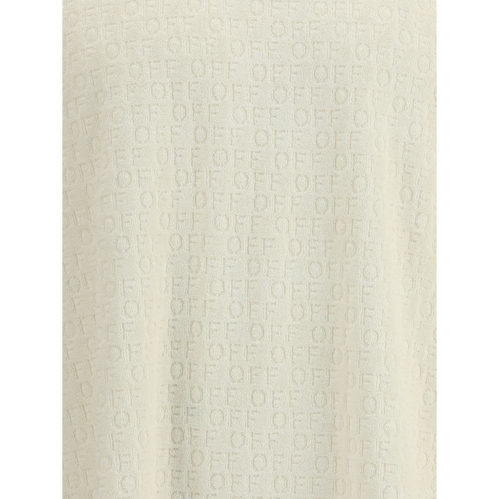 Camiseta de algodón color crema