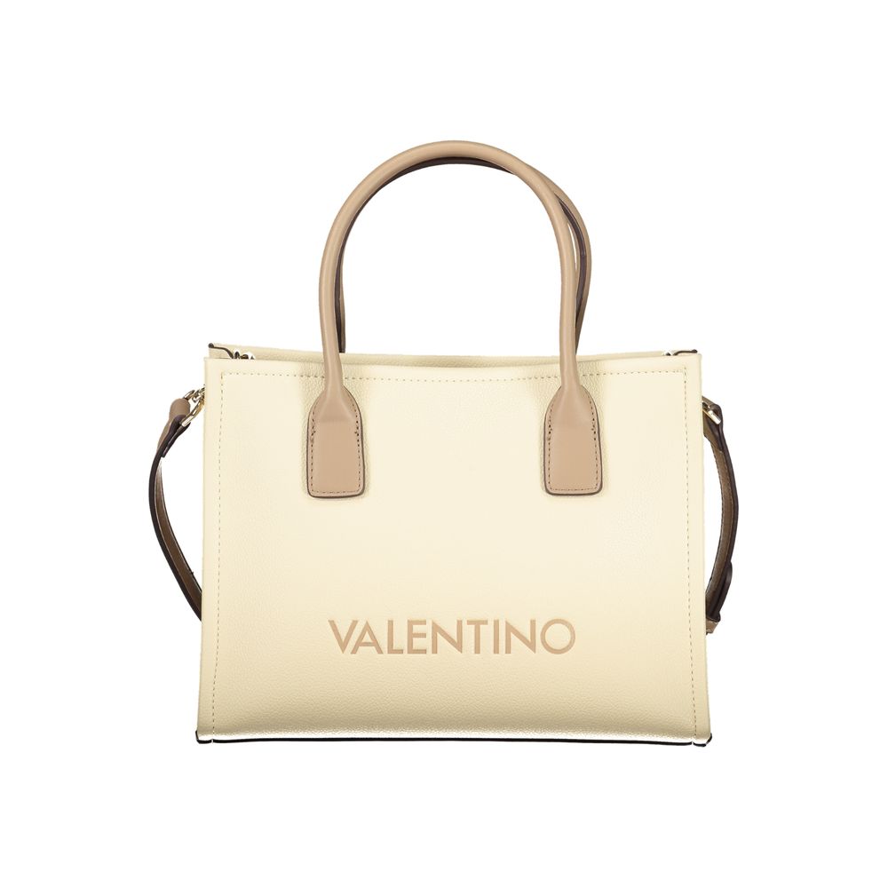 Bolso de polietileno beige