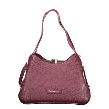 Rosso Polyurethane Women Handbag