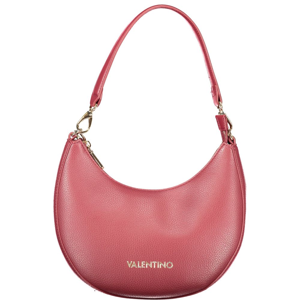 Rosso Poliuretano Women Handbag