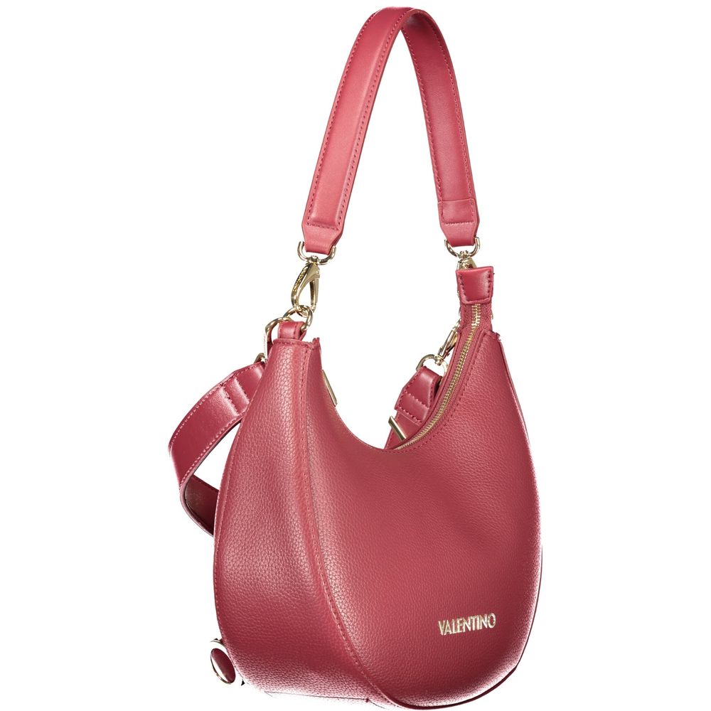 Rosso Poliuretano Women Handbag