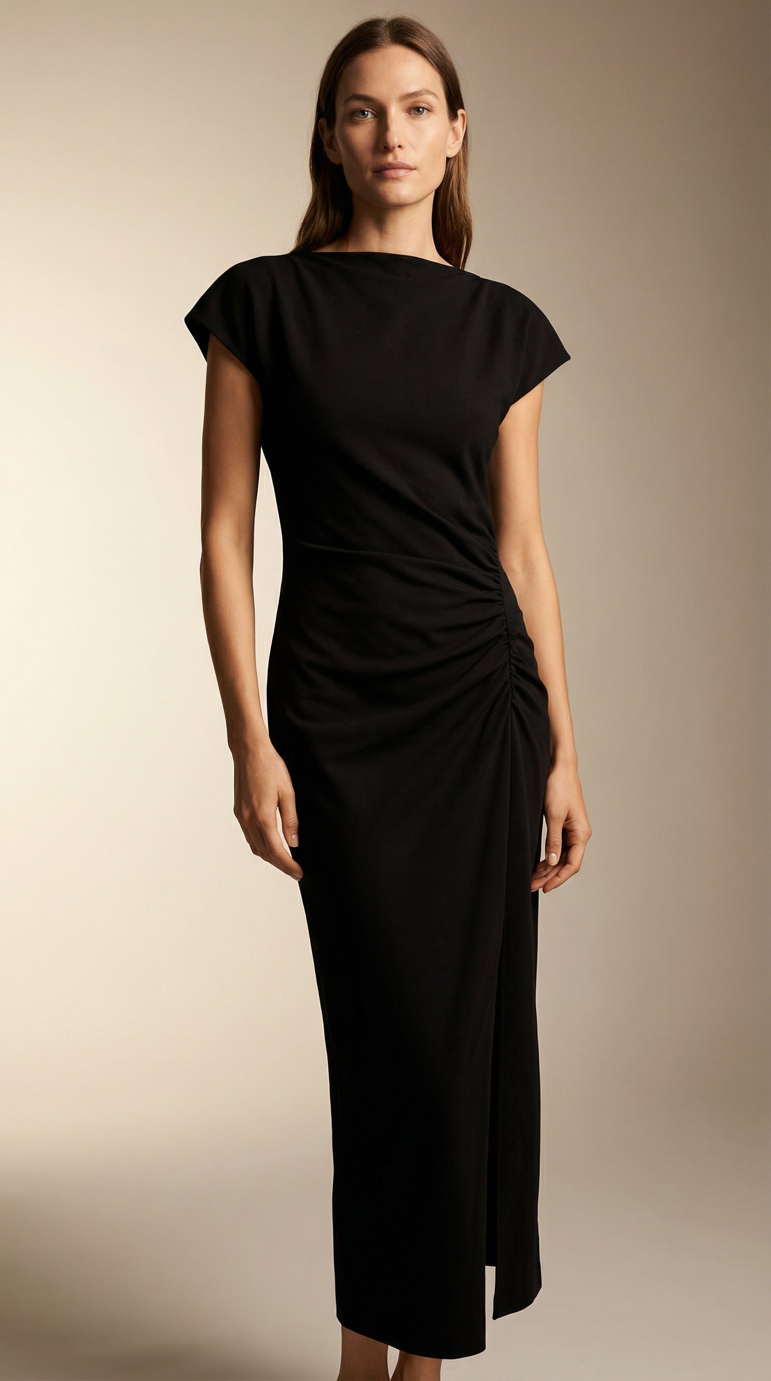 Isabel Marant Women's 'Nadela' Black Cotton Dress