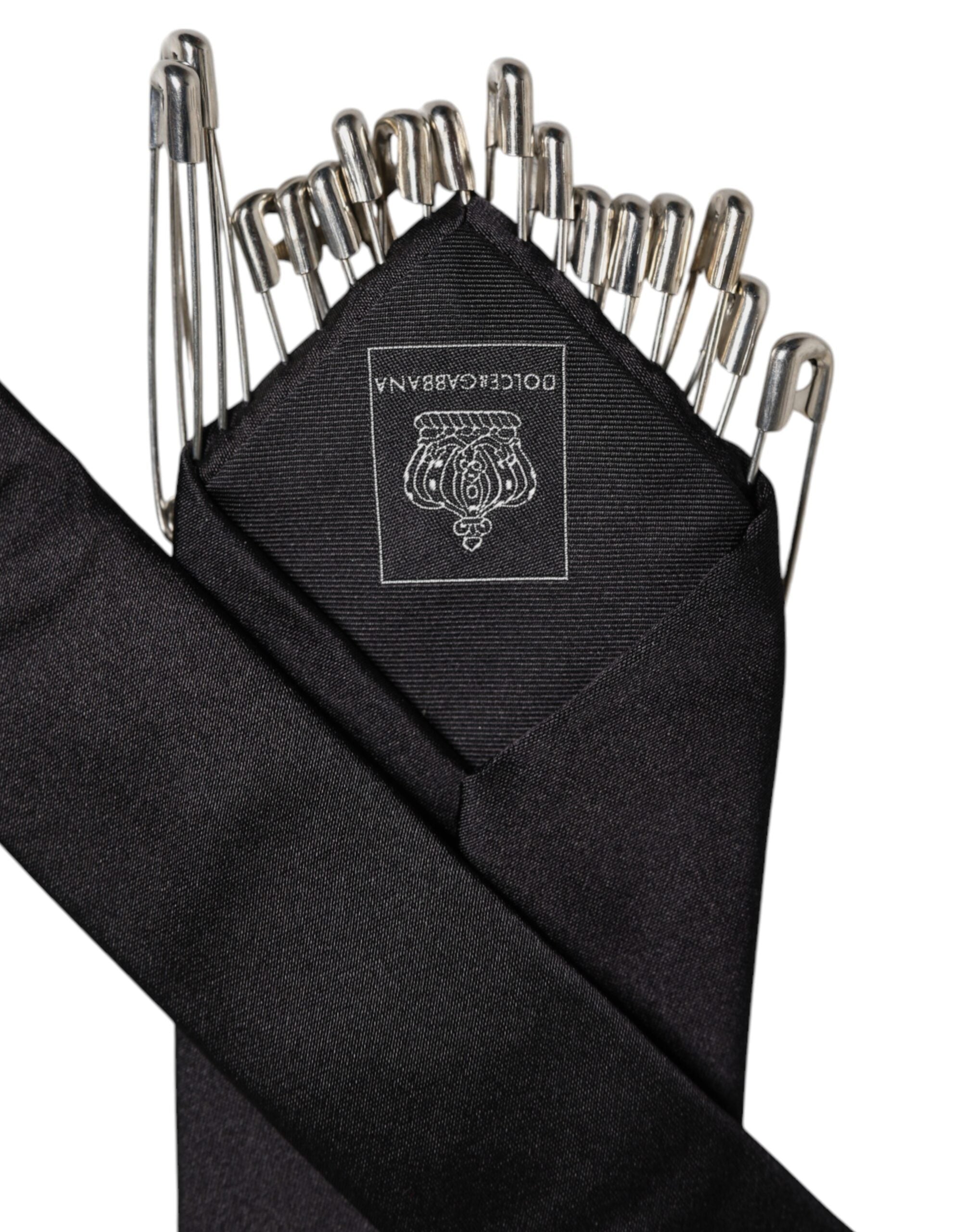 Kilaue black adjustable necktie product image