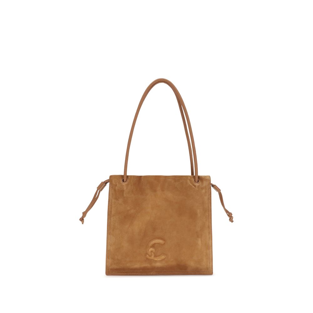 Beige calf leather Bos Taurus handbag for women