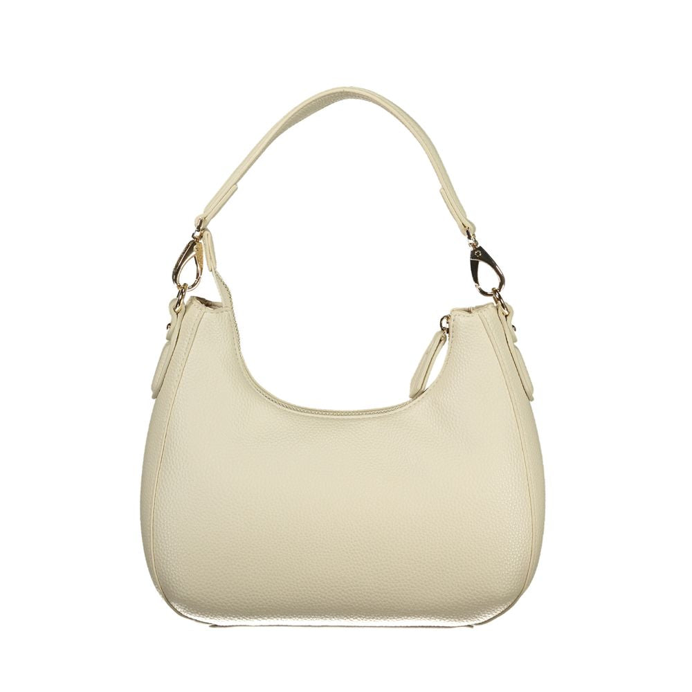 Beige polyurethane women’s handbag luxury designer bag 