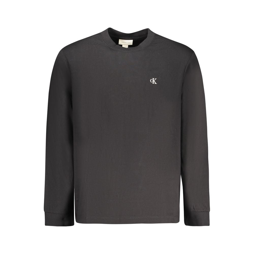 Black cotton men’s T-shirt luxury casualwear  