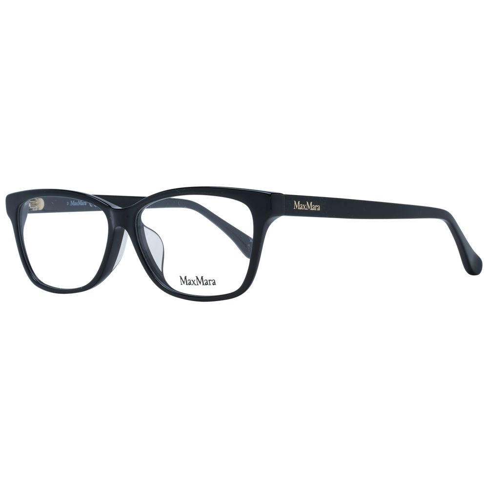Black plastic glasses frames front – Kilaue eyewear