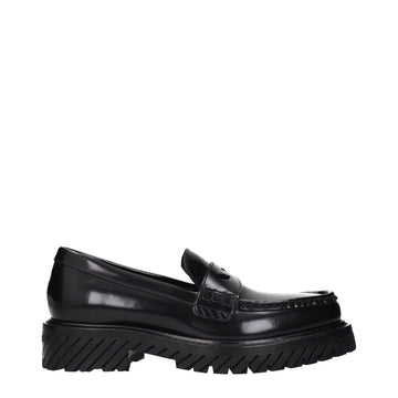 black‑leather‑slip‑on‑loafer‑front
