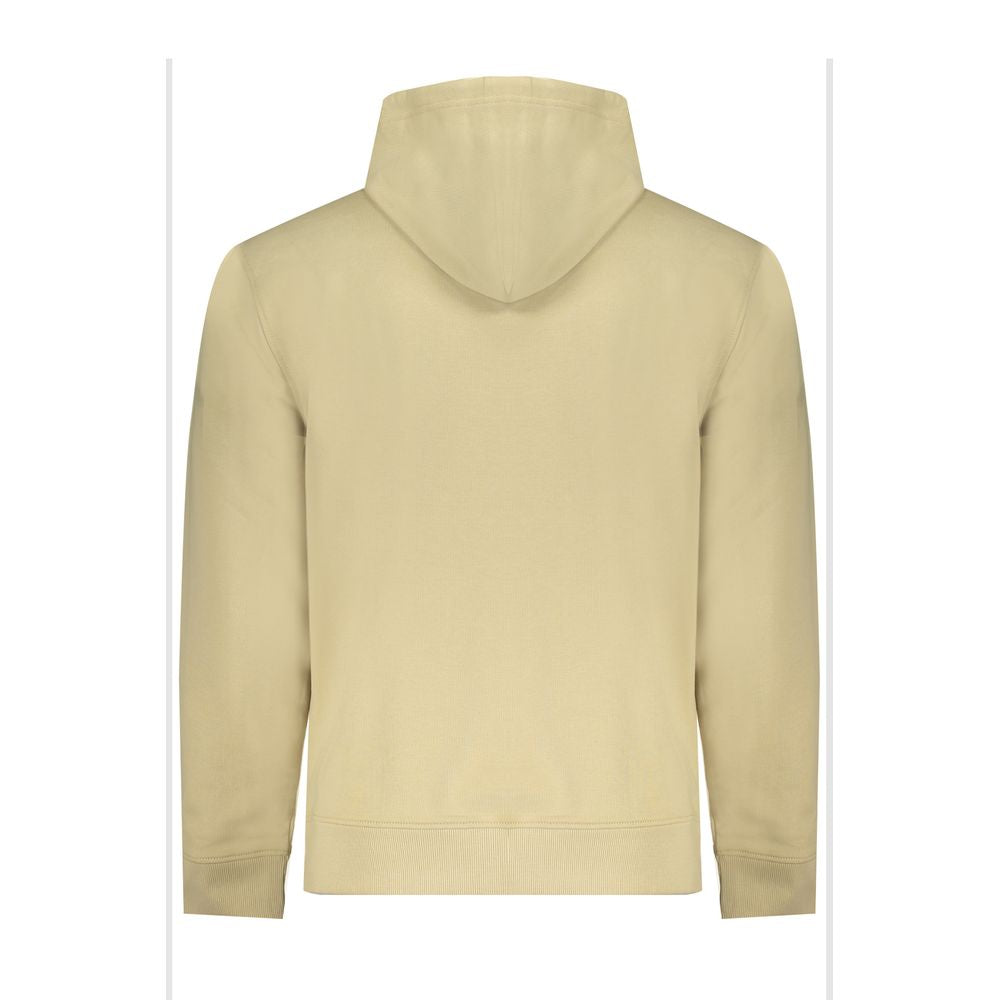 Calvin Klein beige cotton men sweatshirt side view