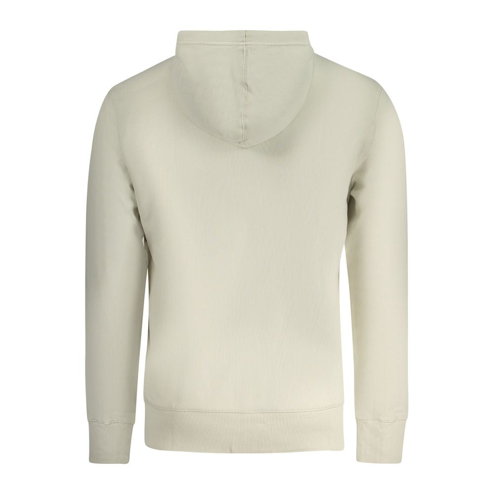 Calvin Klein beige cotton men’s hoodie side view