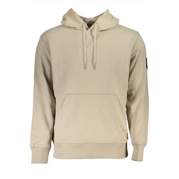 Calvin Klein beige cotton men’s sweatshirt front view