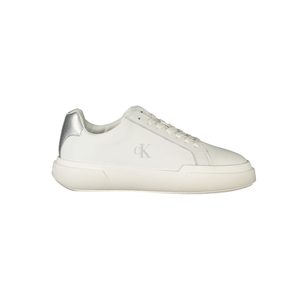 Calvin Klein Bianco white designer sneakers luxury trainers