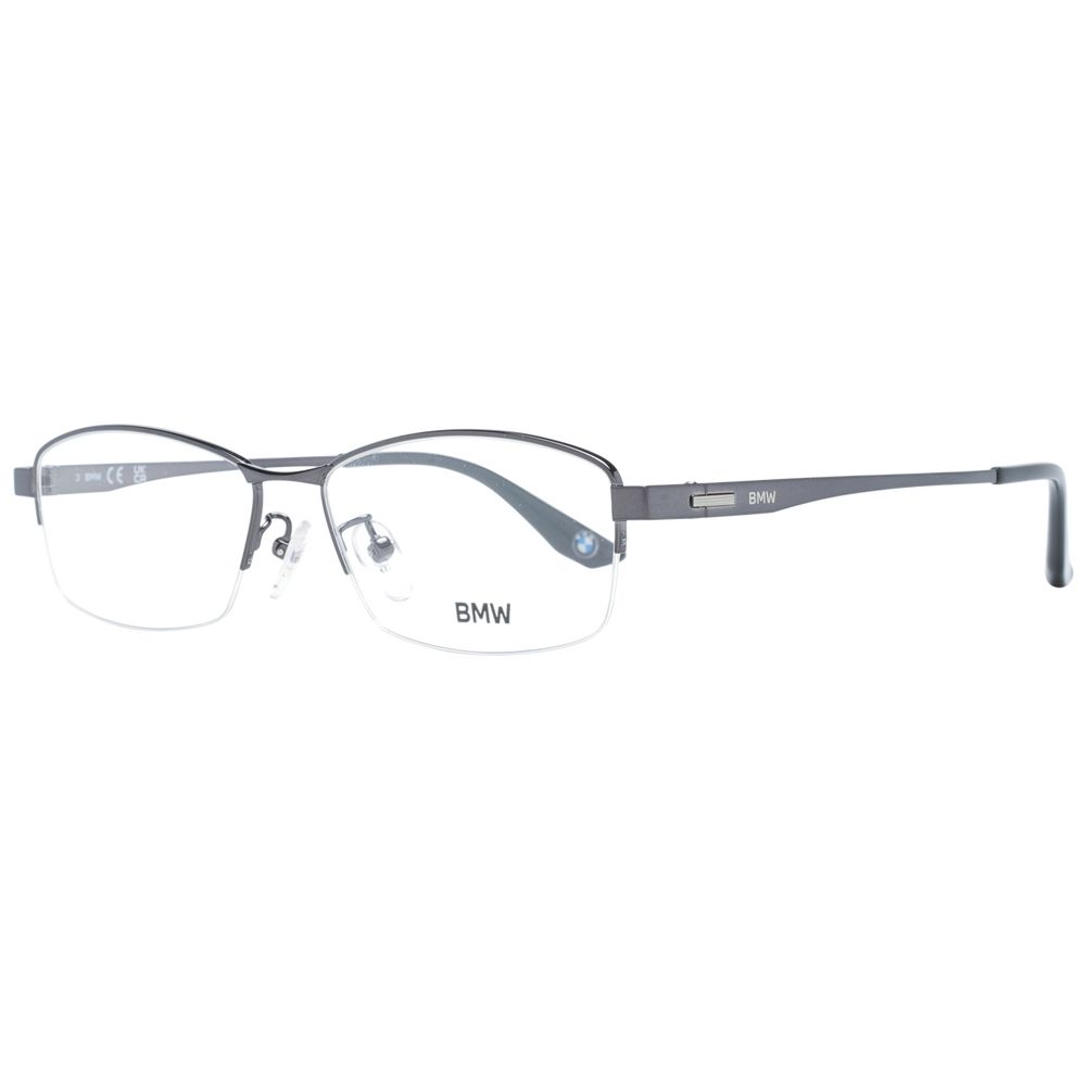 Calvin Klein black titanium glasses frames front view